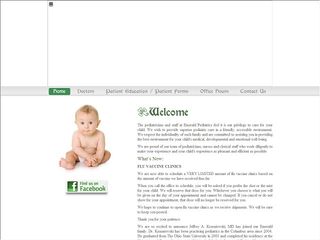 Web site www.emeraldpediatrics.com, Emerald Pediatrics